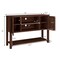Costway Barn Door TV Stand Console Sideboard Buffet for TVs Up to 60'' w/Storage Cabinets